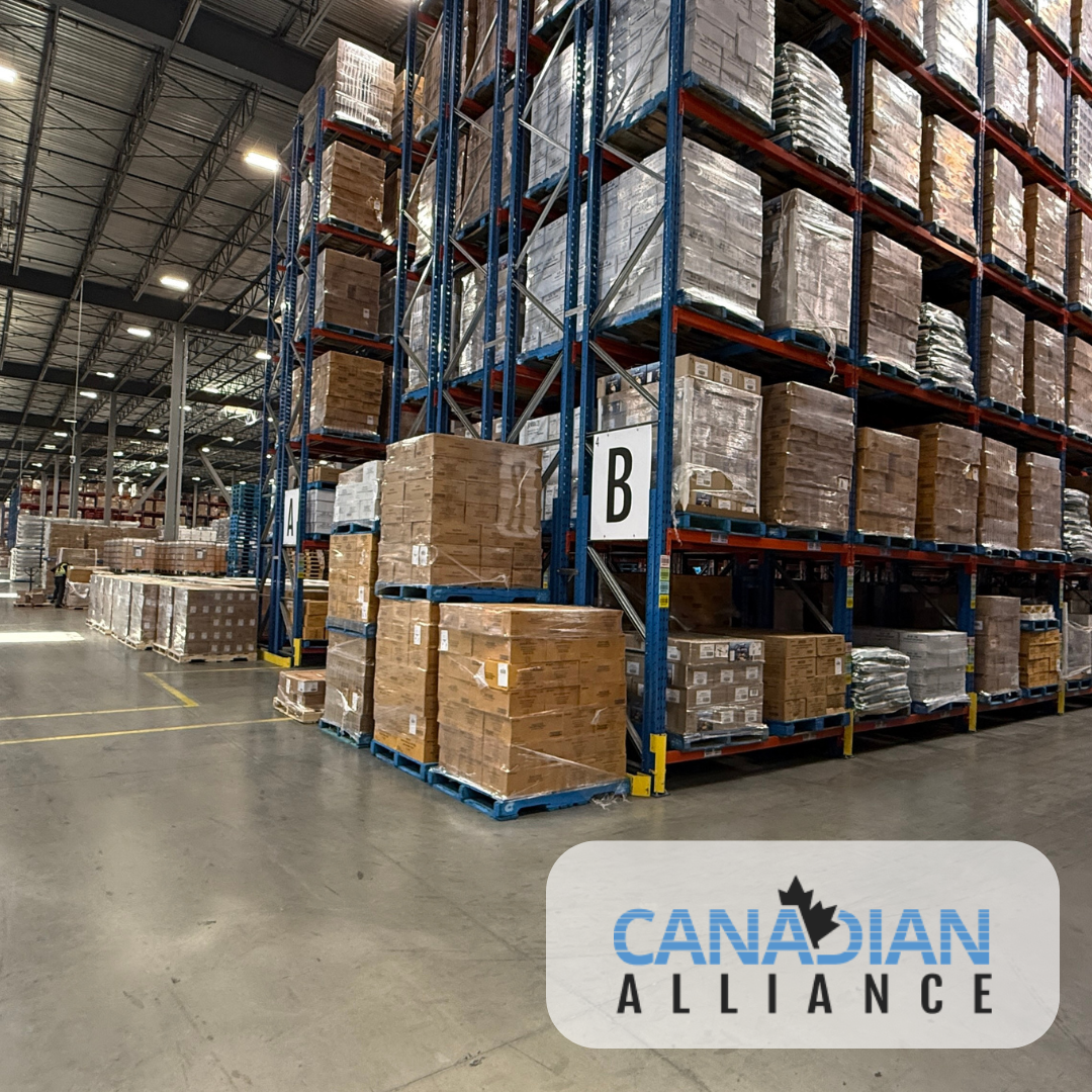 Inside Vancouver warehouse for import supply